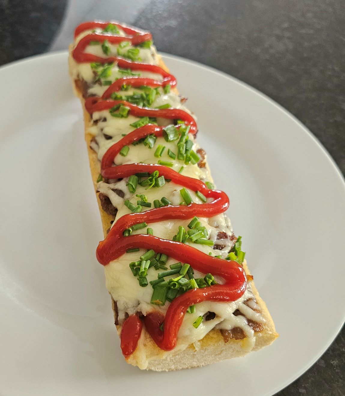 Baguette med kebab